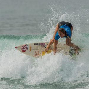 Person surfing